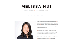 Desktop Screenshot of melissaahui.com